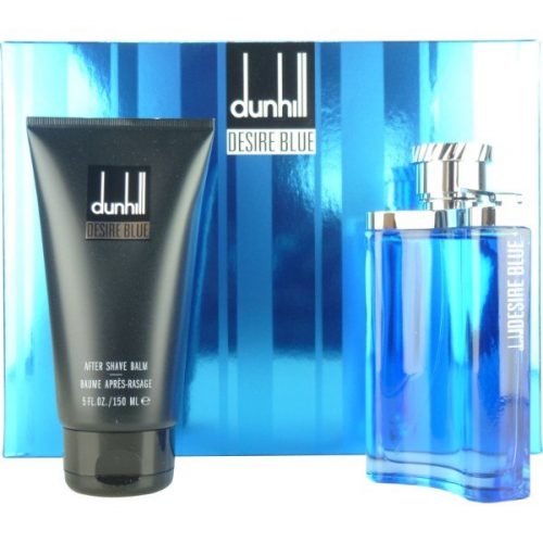 Dunhill Desire Blue & After Shave Balm For men 2 Pc Gift Set(3.4oz/100ml ,5oz/150ml) – Eau de Toilette