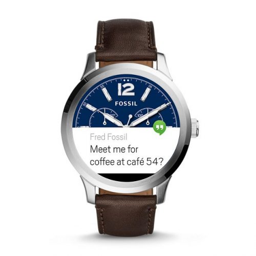 Fossil Q Founder Touchscreen Brown Leather Smartwatch