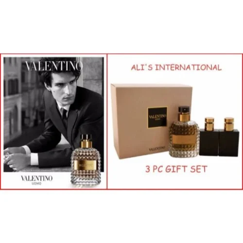 Valentino Uomo Men’s 3 Pc Gift Set – Eau de Toilette