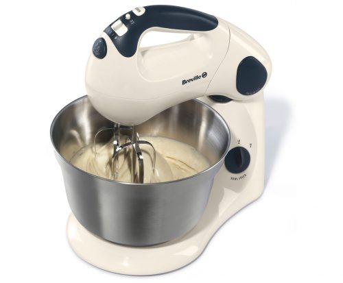 Breville VFP058/VFP061 – Pick & Mix Hand and Stand Food Mixer – Vanilla Cream