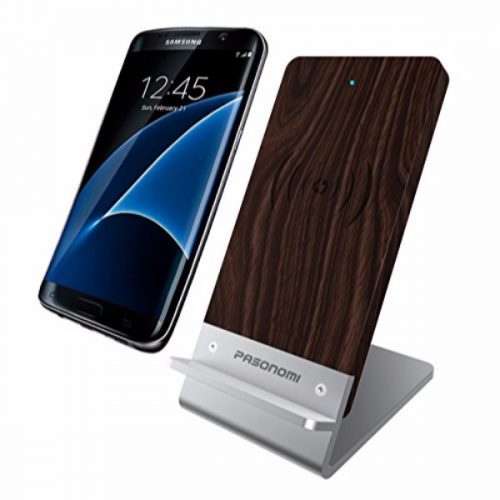 Fast Wireless Charger, Pasonomi Qi 3 coils Wireless Charging