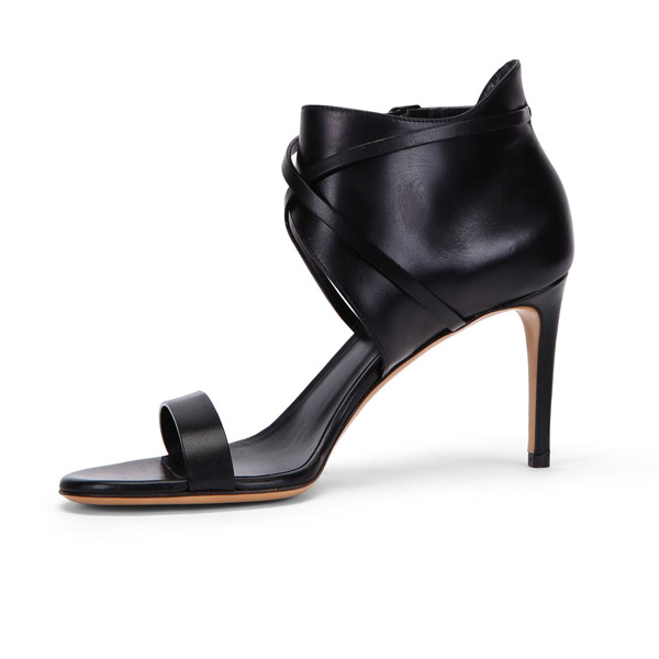 Casadei high heels sandals in black Leather, Mod. 8146P811.FH6SWEE000