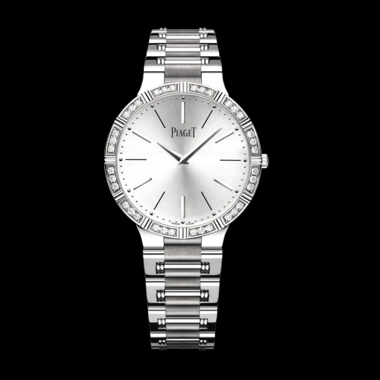 Piaget Dancer 18Kt White Gold Round 28MM Quartz Women's Watch G0A38046
