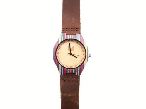 Bamboo Watch Rainbow L  for men