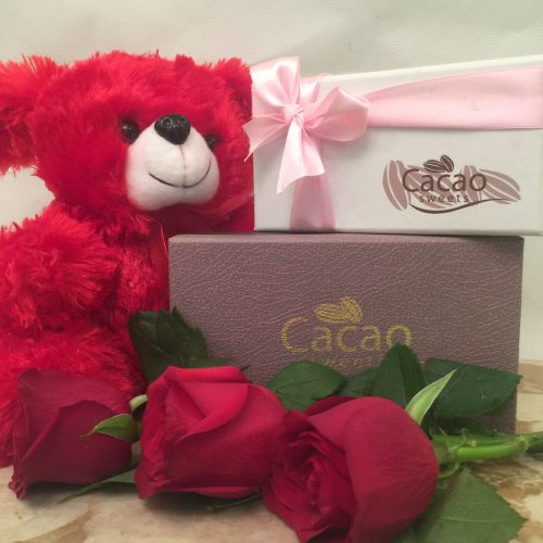 Valantine’s Day Truffle Gift Box of Love by Cacao