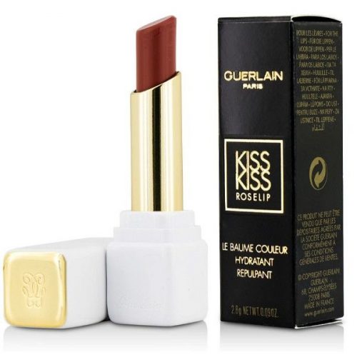 Guerlain Kisskiss Roselip Hydrating & Plumping Tinted Lip Balm – r372 chic pink