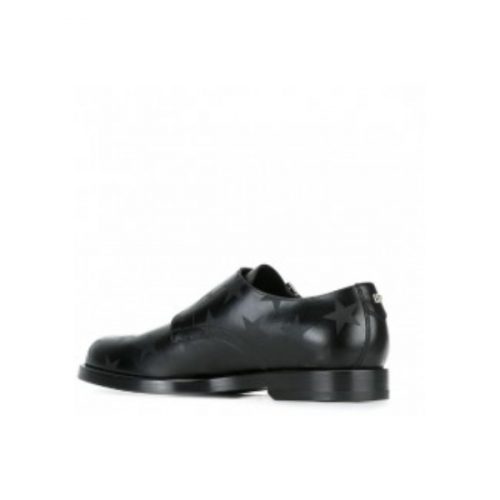 Valentino men’s monk strap loafers in black Leather – LY2S0936VUZ