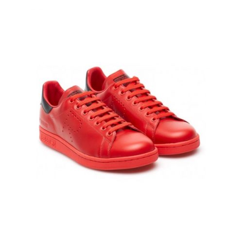 Stan Smith sneakers from Raf Simons in Red Leather
