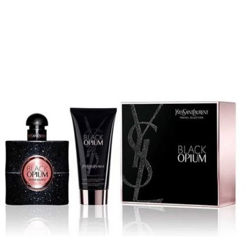 Black Opium 50ml Eau de Parfum + 50ml Bodylotion Giftset by Yves Saint Laurent