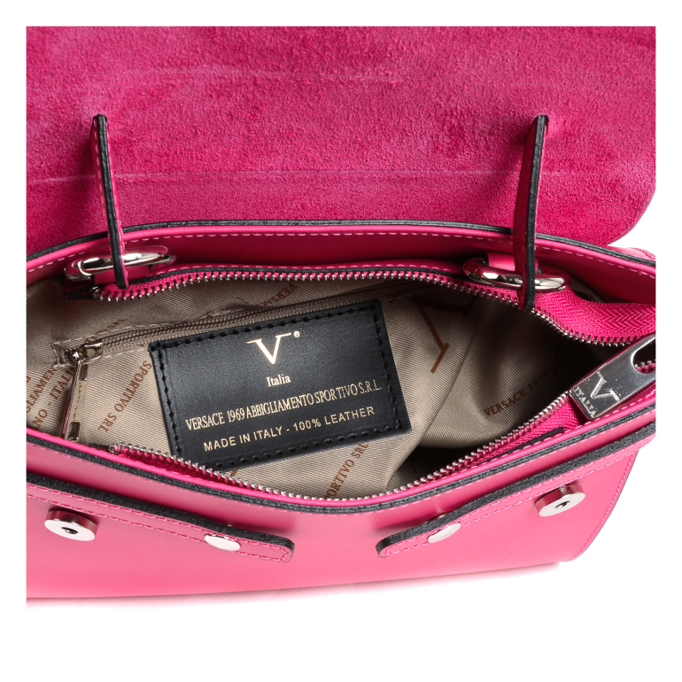 V 1969 ITALIA WOMENS HANDBAG FUXIA GIORGIA - Image 5
