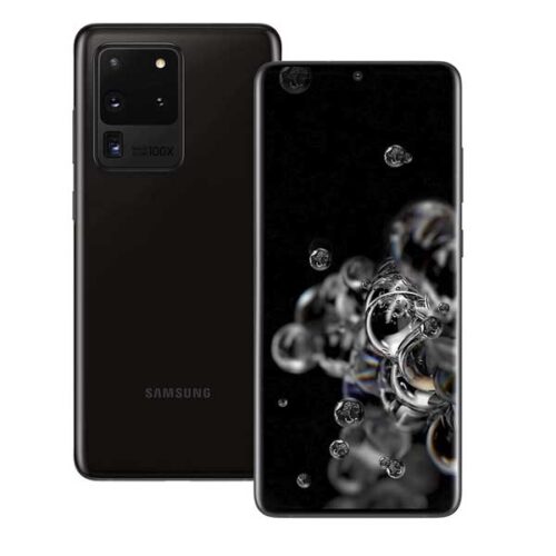 Samsung Galaxy S20 Ultra 5G, 128GB, Dual SIM, Cosmic Black + Gift Smart Watch