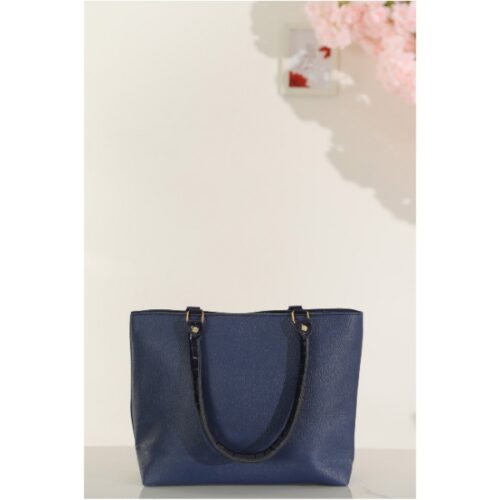 Women’s navy blue handbag