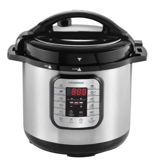 Kenwood 16-In-1 Pressure Cooker, 1000W, 8L Capacity, Silver OWPCM80.000SS