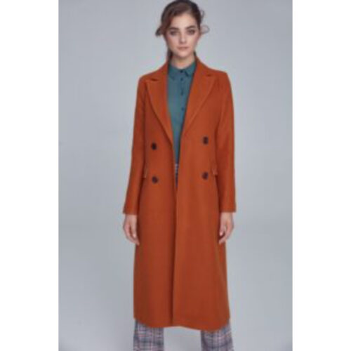 Nife Brown Coat for Women