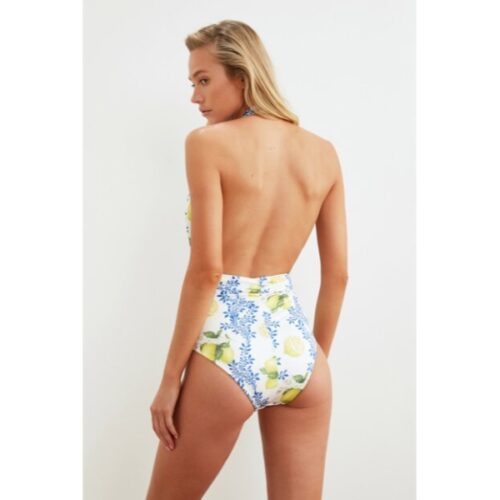 Women’s Lemon Pattern Swimwear