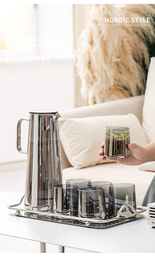 Cold Water Jug Teapot Thickened Glass Water Set
