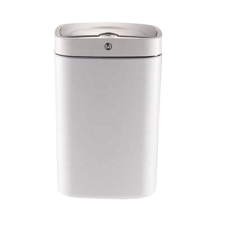 13L  Inductive Type Waste Bin Smart Sensor Automatic Kitchen And Toilet Rubbish Bin Stainless Steel Trash Can - Image 4