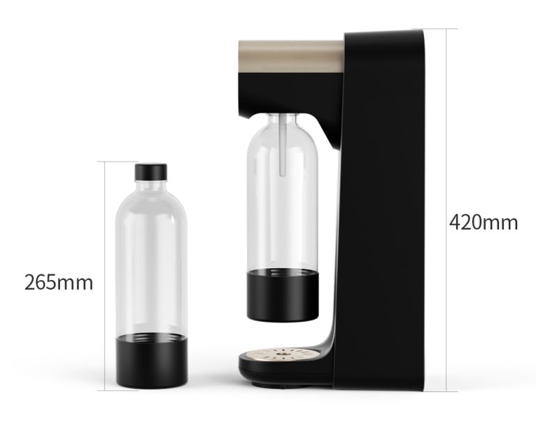 Lanashei Touchscreen Sparkling Water Soda Maker Machine + GAS CYLINDER - Image 2