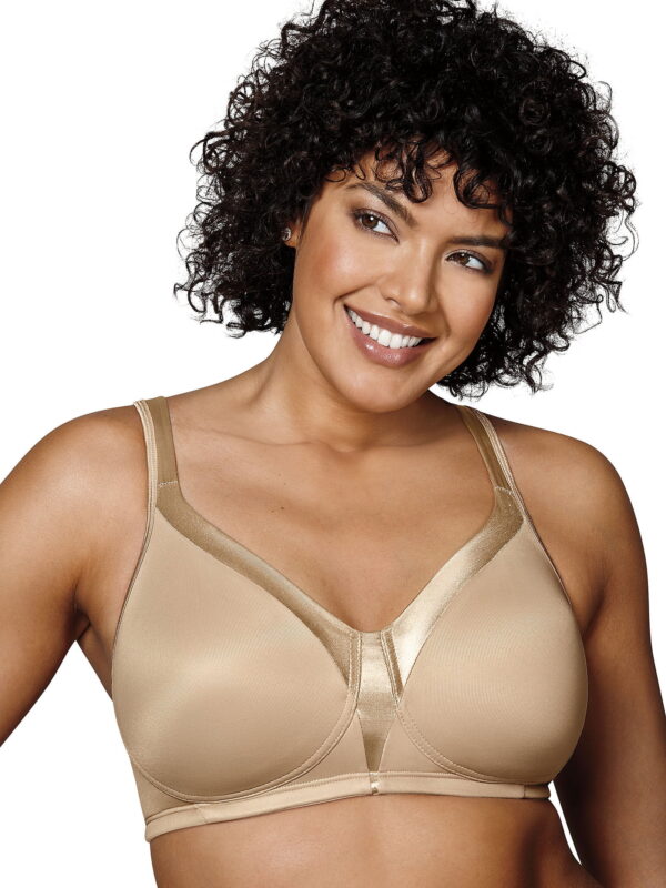 Playtex 18 Hour Silky Soft Smoothing Wirefree Bra – Model 4803 | Grey Nude | 36DD